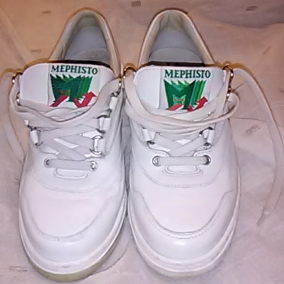 mephisto white sneakers